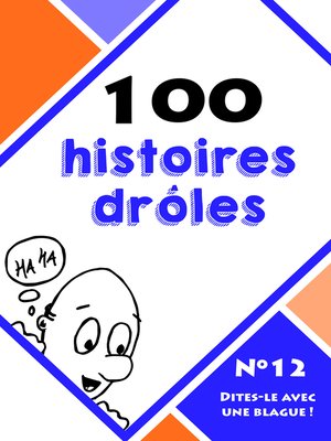 cover image of 100 histoires drôles
